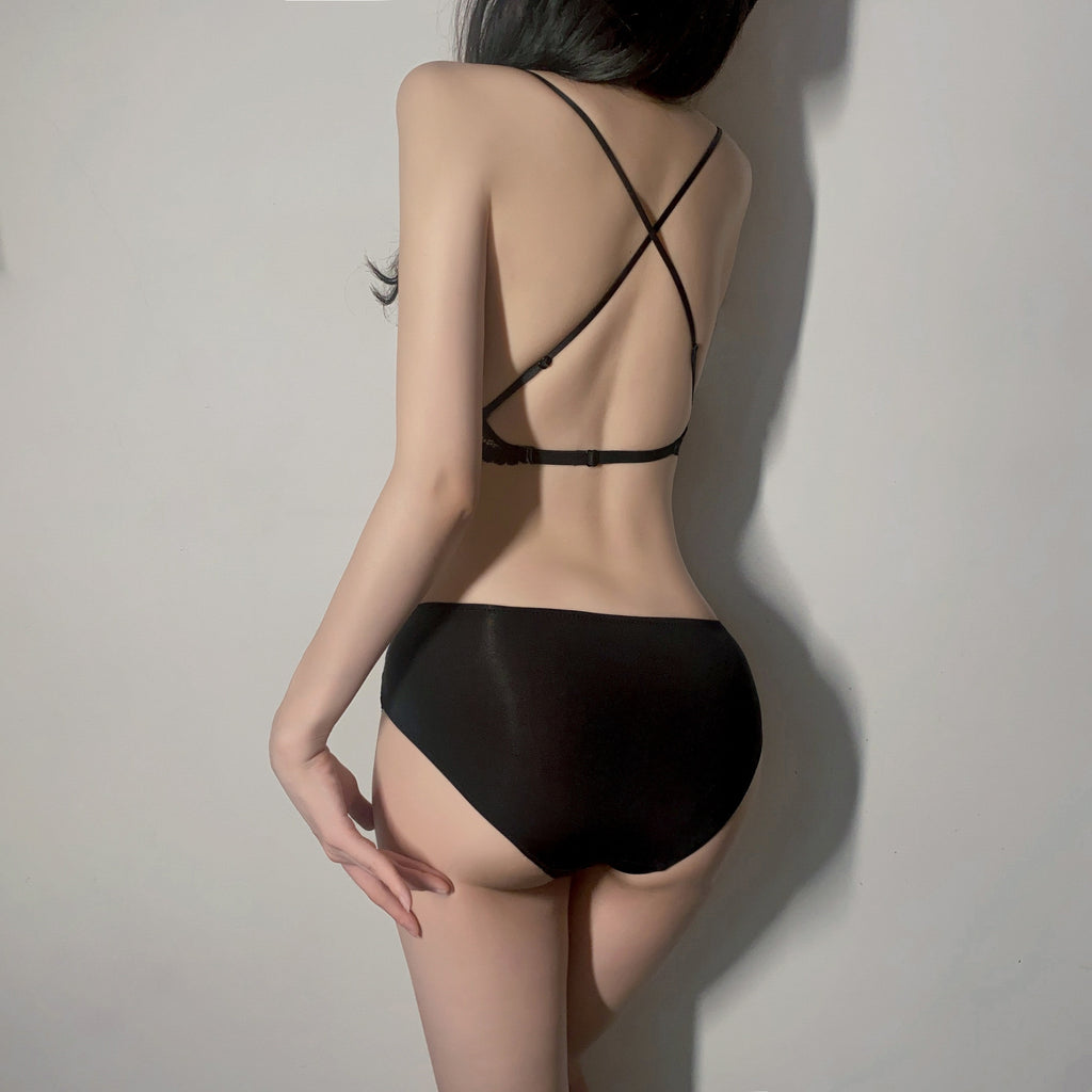 French Elegance Lace Suspendor Bra