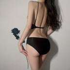 French Elegance Lace Suspendor Bra