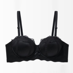 Sensual Lace & Bow Bra - Cupped