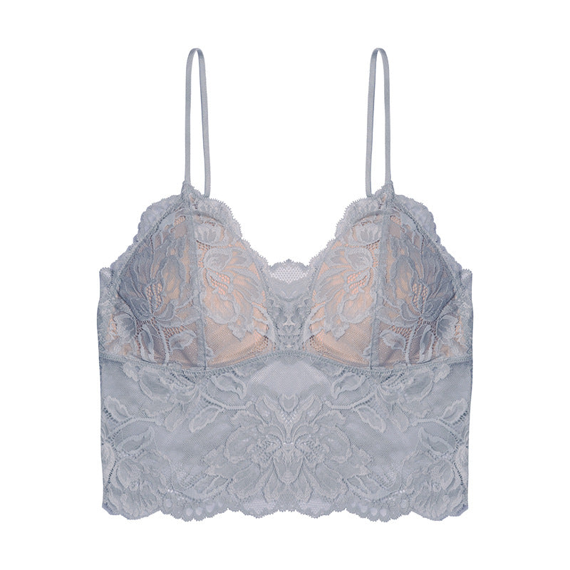 French Elegance Lace Suspendor Bra