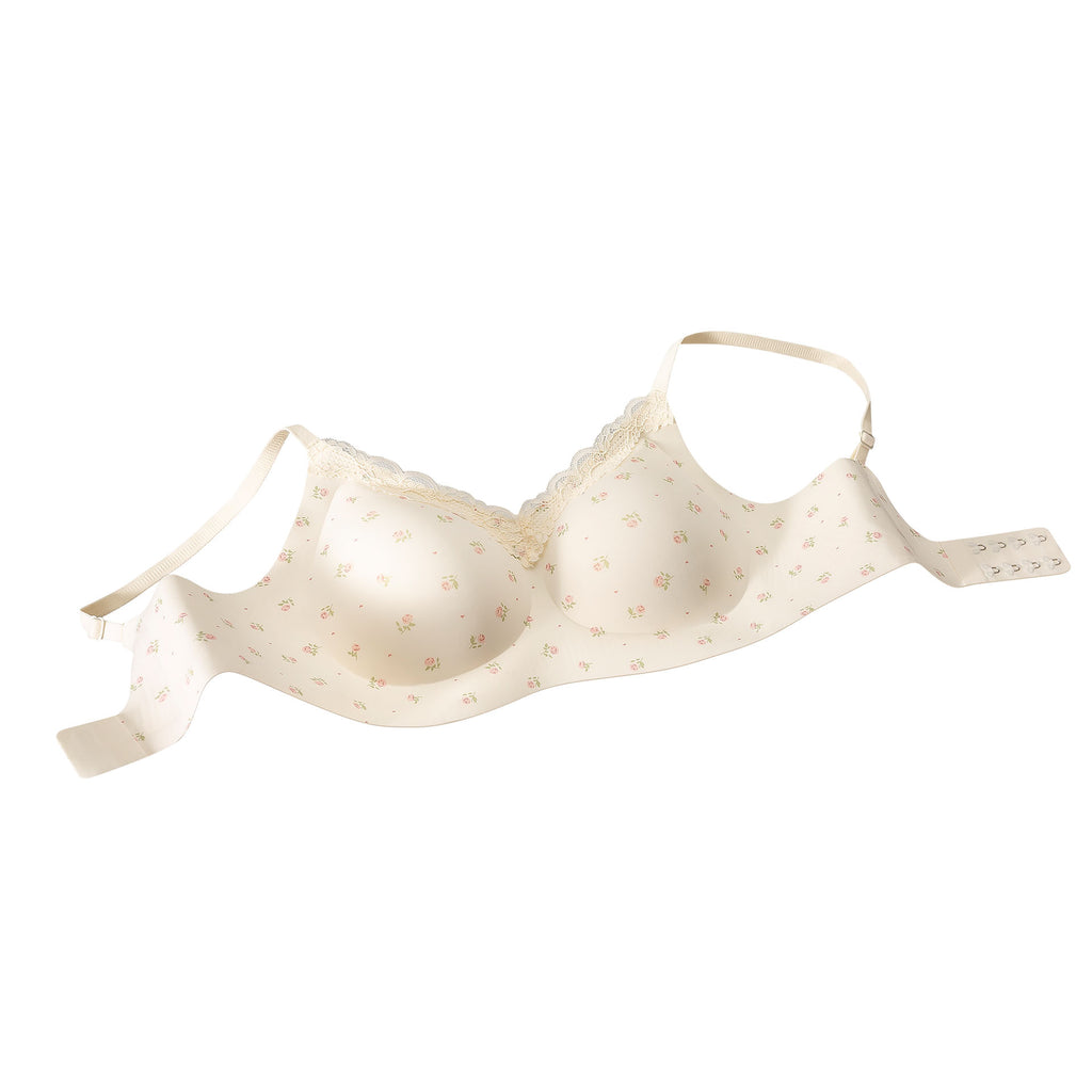 Cute Girlie Floral Bra