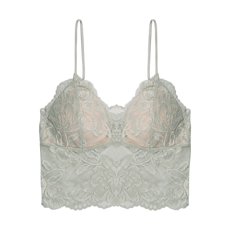 French Elegance Lace Suspendor Bra