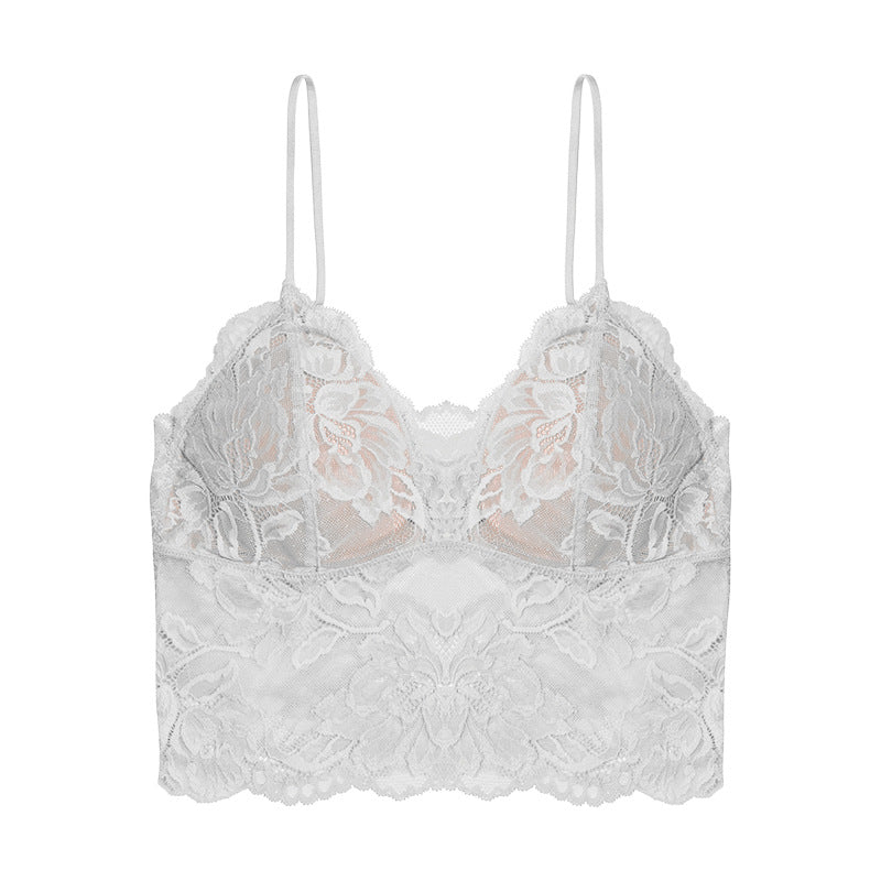 French Elegance Lace Suspendor Bra